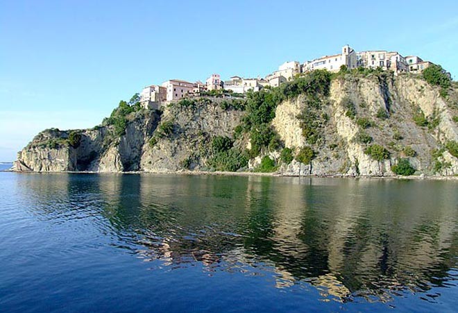 Agropoli castle - what a climb! © Clare and Andrew Payne